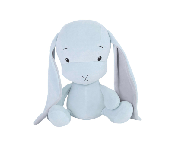 М'яка іграшка Effiki Зайчик голубий сірі вуха 50см М'яка іграшка Effiki Зайчик голубий сірі вуха 50см