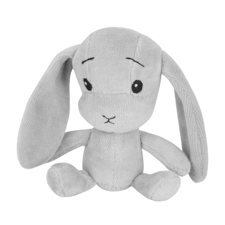 М'яка іграшка Effiki Зайчик сірий 10см