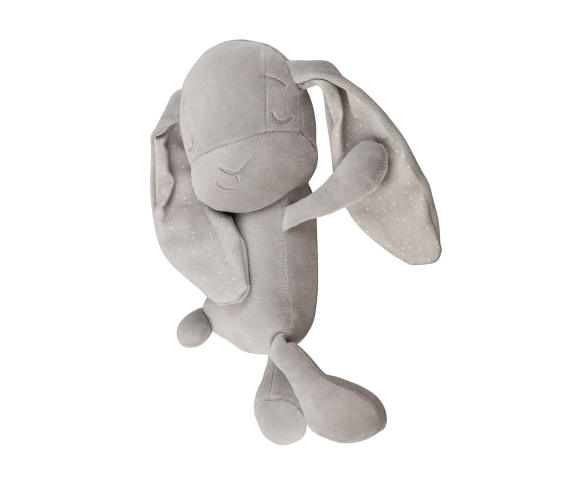 М'яка іграшка Effiki Кролик Lavender Sleepyhead сірий вуха в крапочку М'яка іграшка Effiki Кролик Lavender Sleepyhead сірий вуха в крапочку