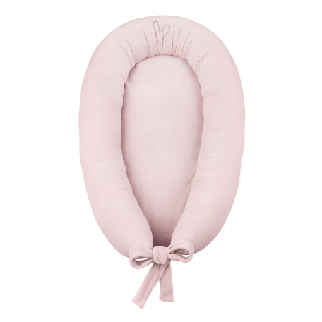 Кокон дитяий Effiki оксамитовий рожевий 87х48