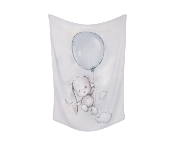 Пелюшка Effiki бамбукова balloon сіра 70x100