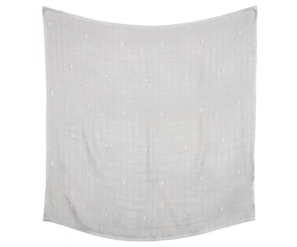 Пелюшка Effik бамбукова сіра білесерце 120x120