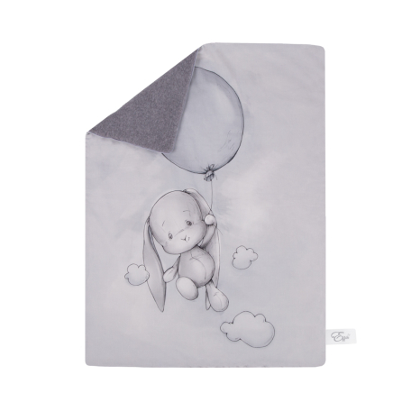 Ковдра двостороння Effiki balloon сіра 70x100