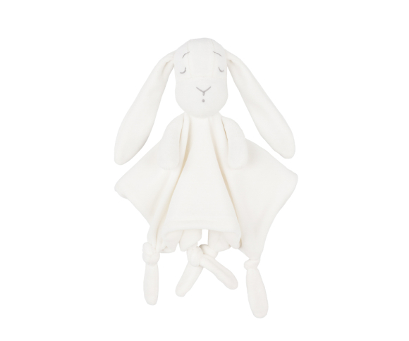 М'яка іграшка комфортер Effiki Зайчик Doudou білий