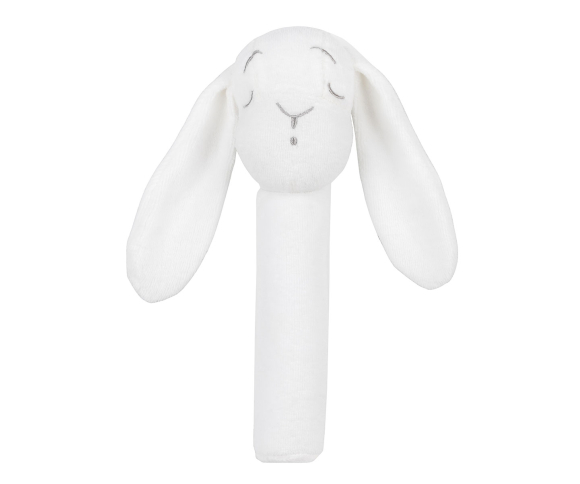 Брязкальце м'яке Effiki кролик білий