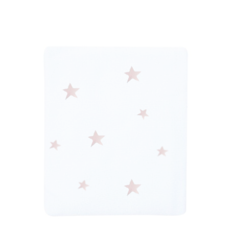 Пеленка муслиновая Effiki звезды розовые 70x70