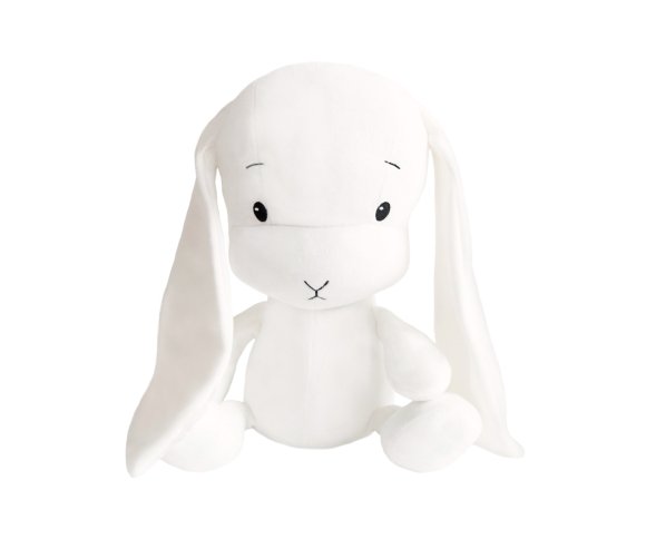 М'яка іграшка Effiki Зайчик білий білі вуха 50см М'яка іграшка Effiki Зайчик білий білі вуха 50см