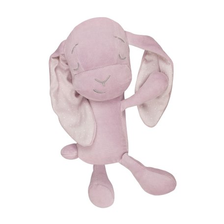 М'яка іграшка Effiki Зайчик Lavender Sleepyhead рожевий вуха в крапочку