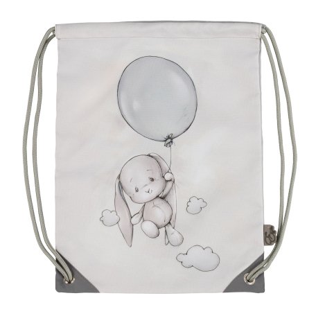 Сумка спортивная детская Effik ballon серая