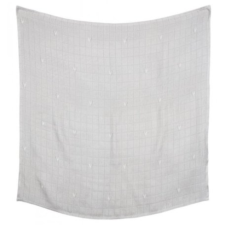 Пелюшка Effik бамбукова сіра білесерце 120x120