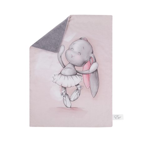 Ковдра двостороння Effiki dancing ballerina рожева 70x100