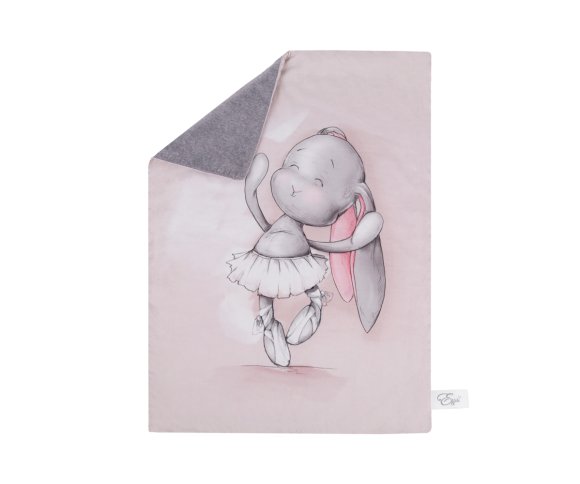 Ковдра двостороння Effiki dancing ballerina рожева 70x100