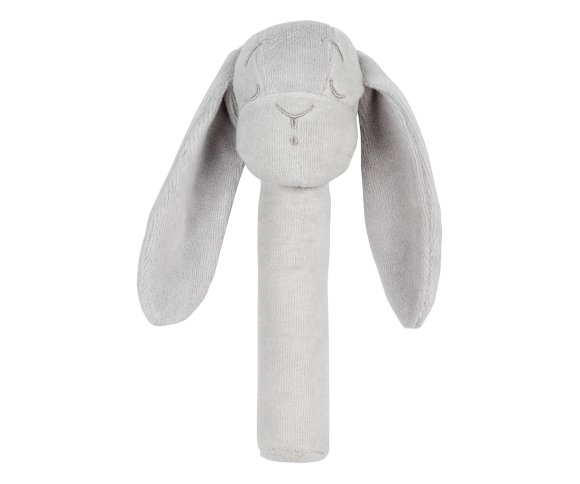 Погремушка мягкая Effiki кролик серый